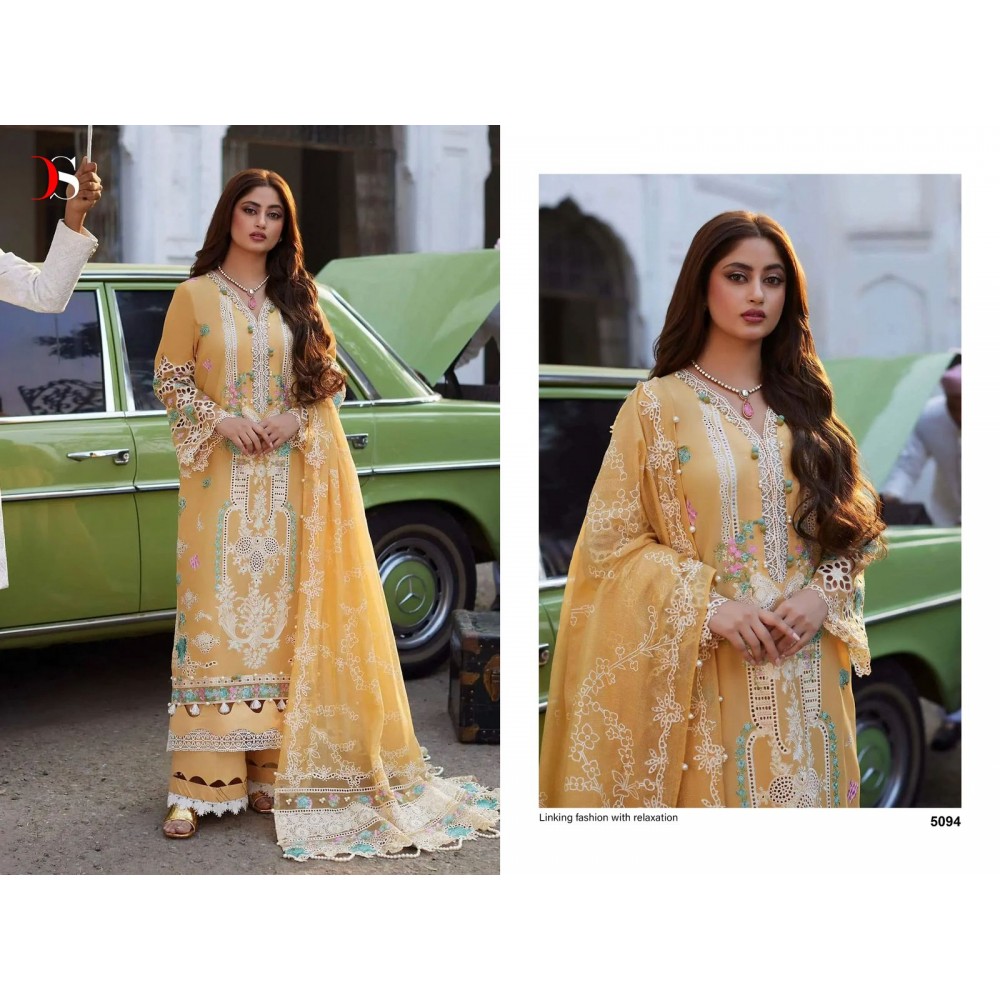 MARIA B EMBROIDERED LAWN 24 DEEPSY SUITS 