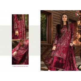 MARIA B EMBROIDERED 24 DEEPSY SUITS  (Cotton Dupatta)