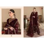 MARIA B EMBROIDERED VELVET 101-104 BY DEEPSY SUITS (Winter Collection)