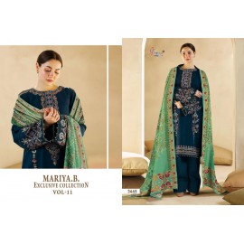 MARIA B EXCLUSIVE COLLECTION VOL 11 SHREE (Chiffon Dupatta)