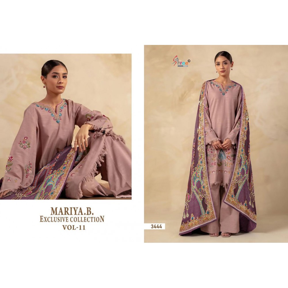 MARIA B EXCLUSIVE COLLECTION VOL 11 SHREE (Chiffon Dupatta)