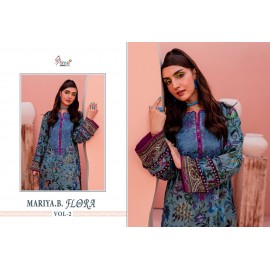 MARIA B FLORA VOL 2 SHREE (Chiffon Dupatta)