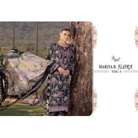 MARIA B FLORA VOL 3 SHREE (Cotton Dupatta)
