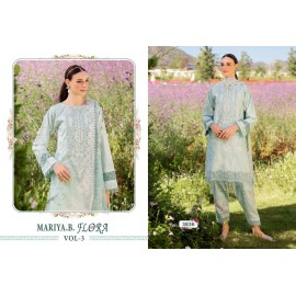 MARIA B FLORA VOL 3 SHREE (Cotton Dupatta)