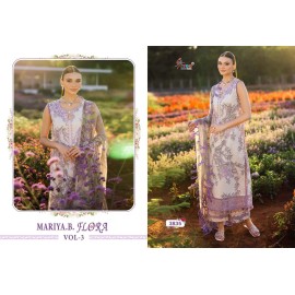MARIA B FLORA VOL 3 SHREE (Cotton Dupatta)