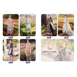 MARIA B FLORA VOL 3 SHREE (Cotton Dupatta)