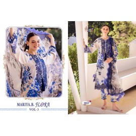MARIA B FLORA VOL 3 SHREE (Cotton Dupatta)