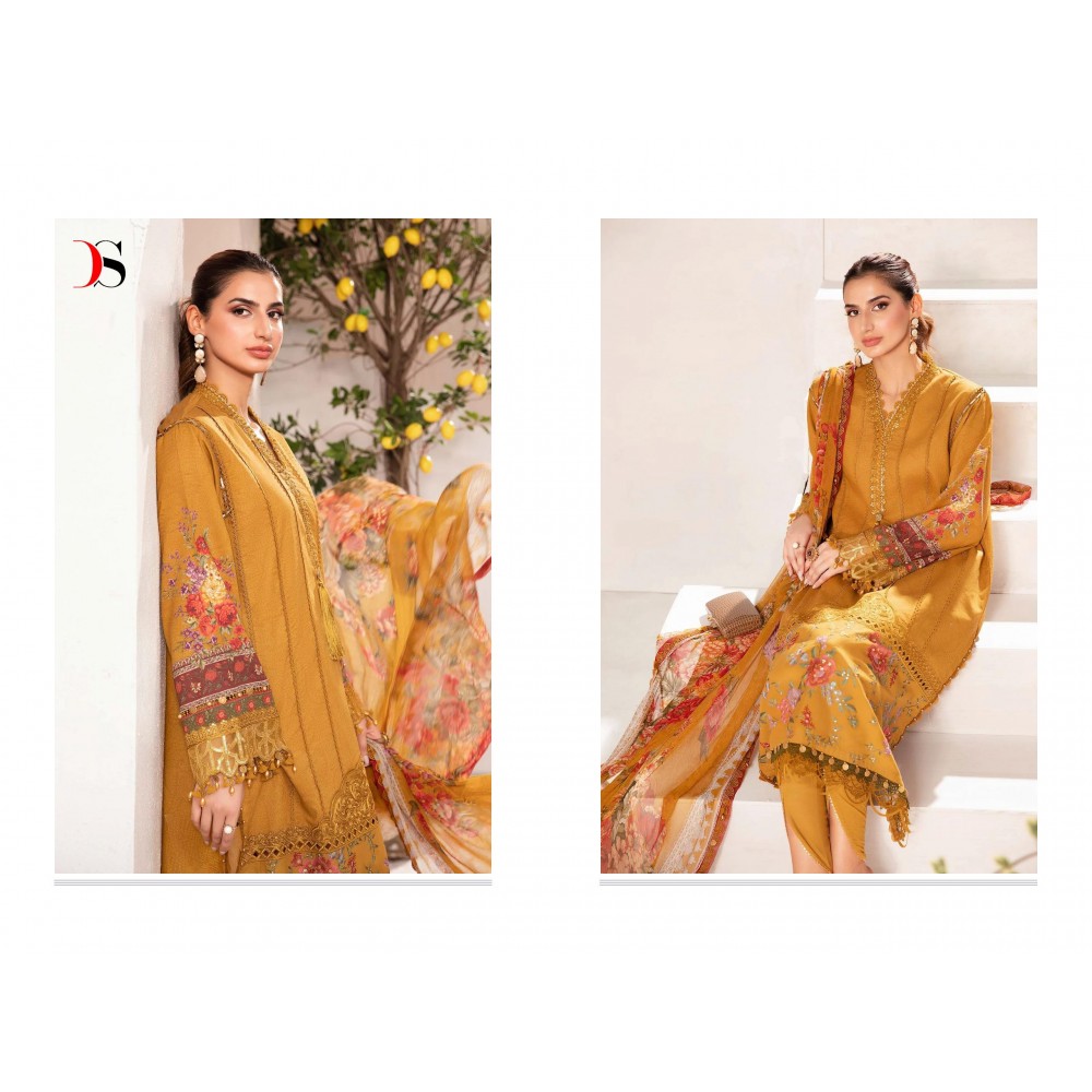 MARIA B MPRINT 24-2 BY DEEPSY SUITS (Cotton Dupatta)