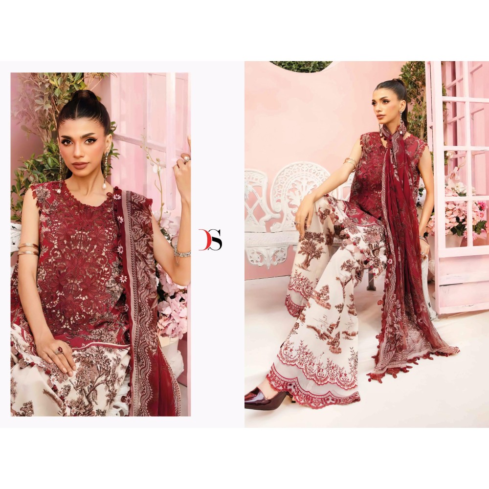 MARIA B MPRINT 25-2 BY DEEPSY (Cotton Dupatta)