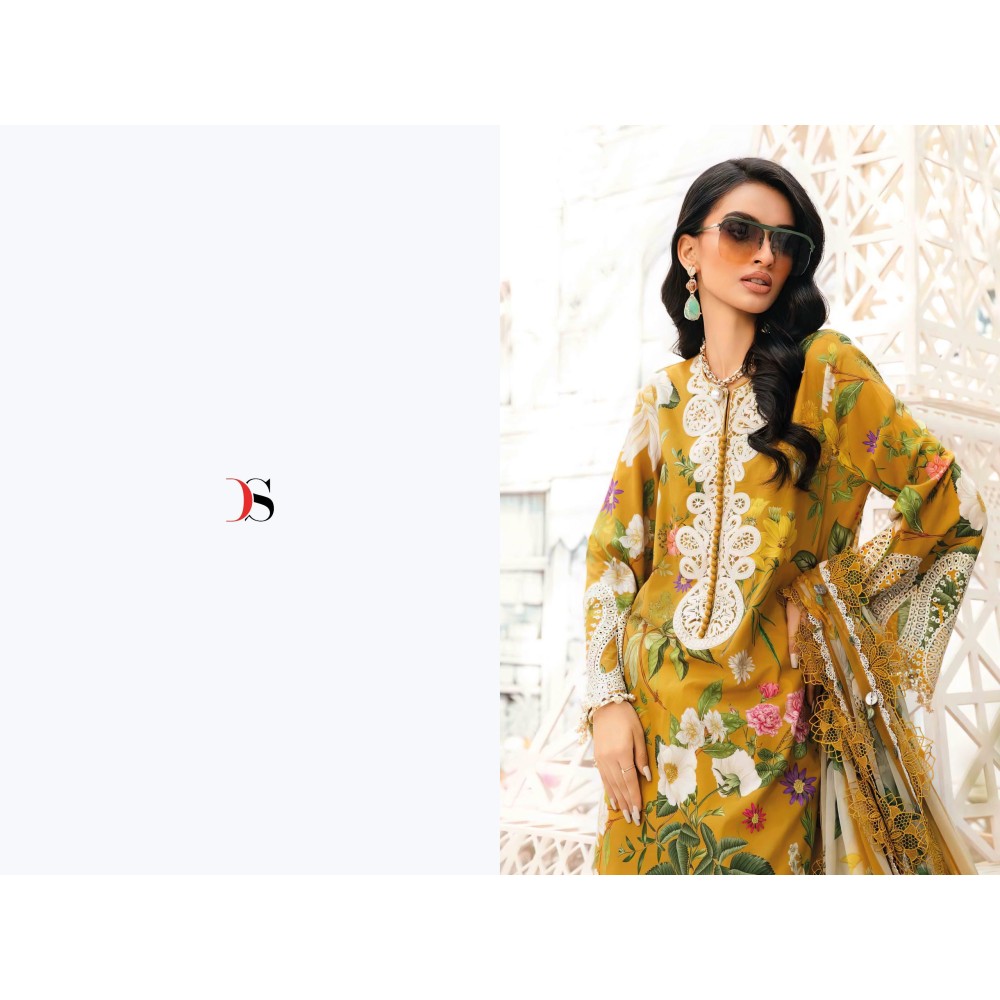 MARIA B MPRINT 25-3 BY DEEPSY (Chiffon Dupatta)
