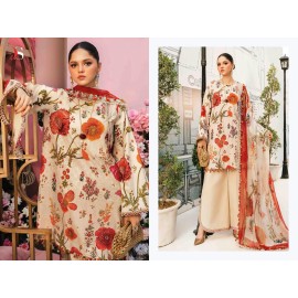 MARIA B MPRINT 25-3 BY DEEPSY (Chiffon Dupatta)