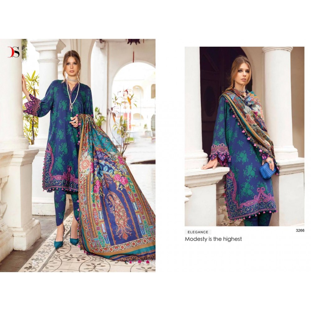 MARIA B MPRINT 5 BY DEEPSY SUITS (Cotton Dupatta)