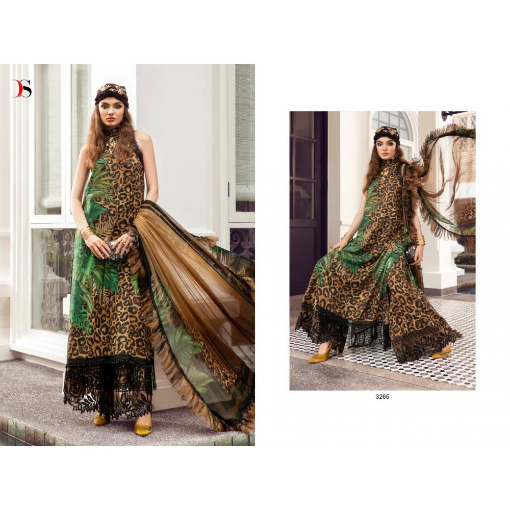 MARIA B MPRINT 5 BY DEEPSY SUITS (Cotton Dupatta)