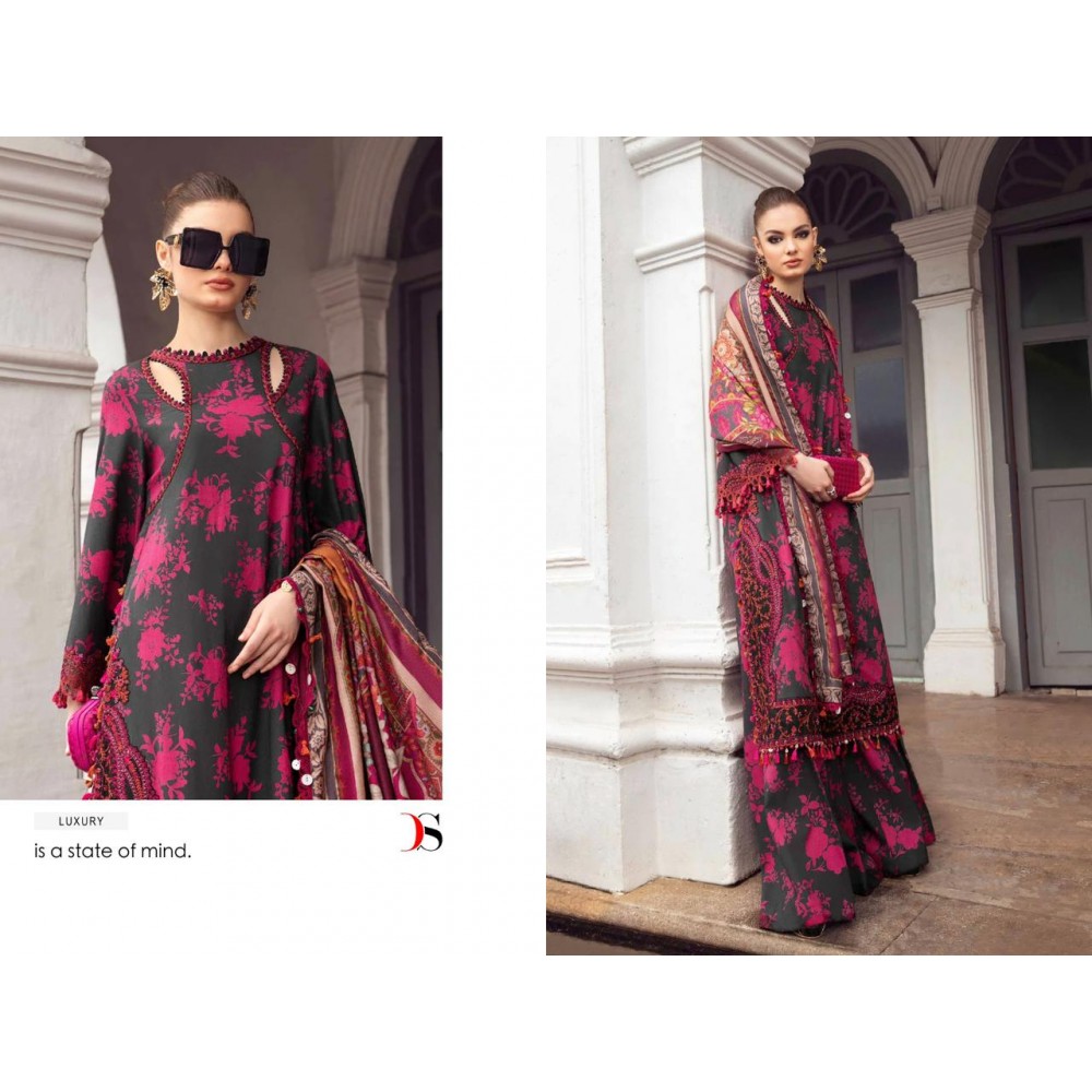 MARIA B MPRINT 5 BY DEEPSY SUITS (Cotton Dupatta)