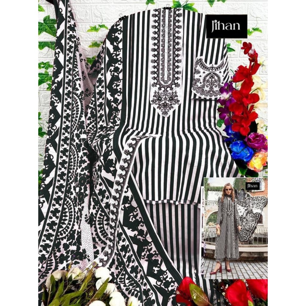 MARIA B MPRINT SPRING SUMMER JIHAN (Chiffon Dupatta)