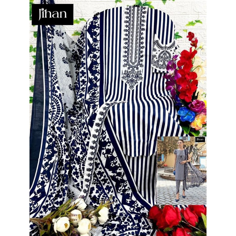 MARIA B MPRINT SPRING SUMMER JIHAN (Chiffon Dupatta)