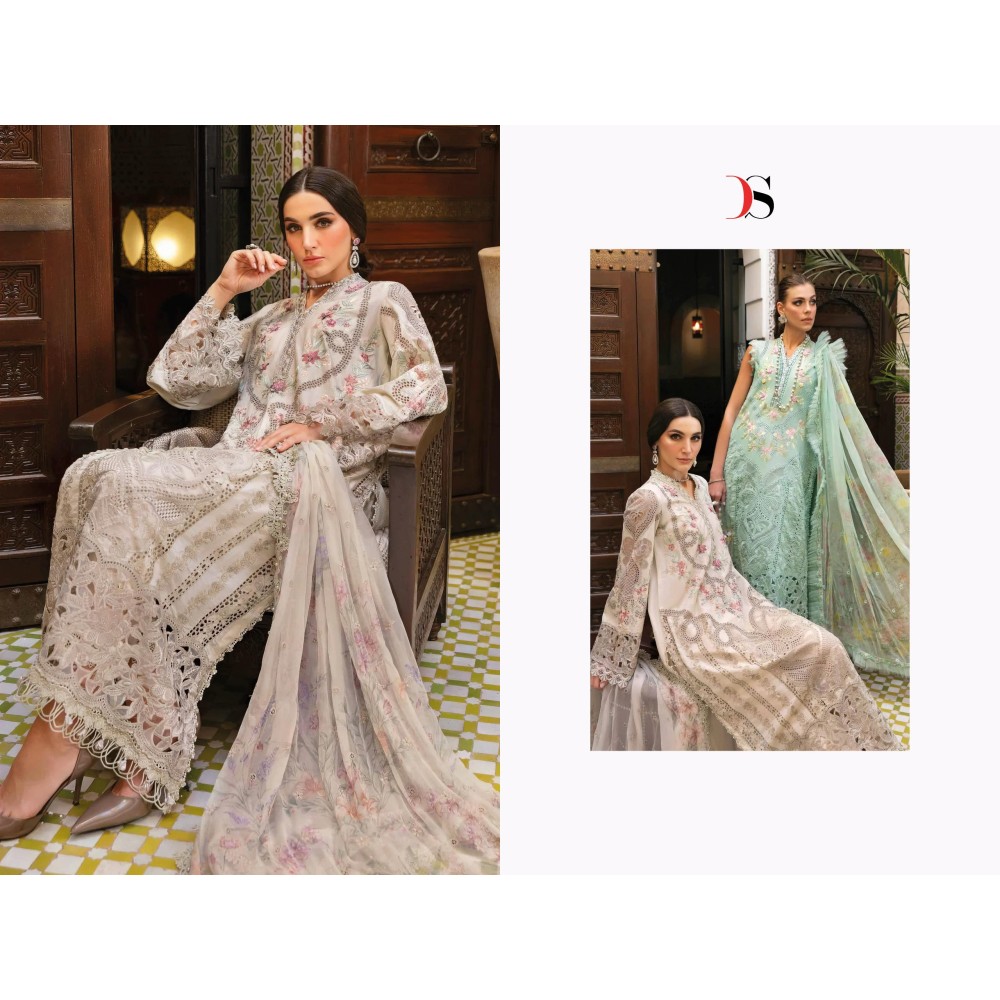 MARIA B VOYAGE LAWN 25 BY DEEPSY (Chiffon Dupatta)