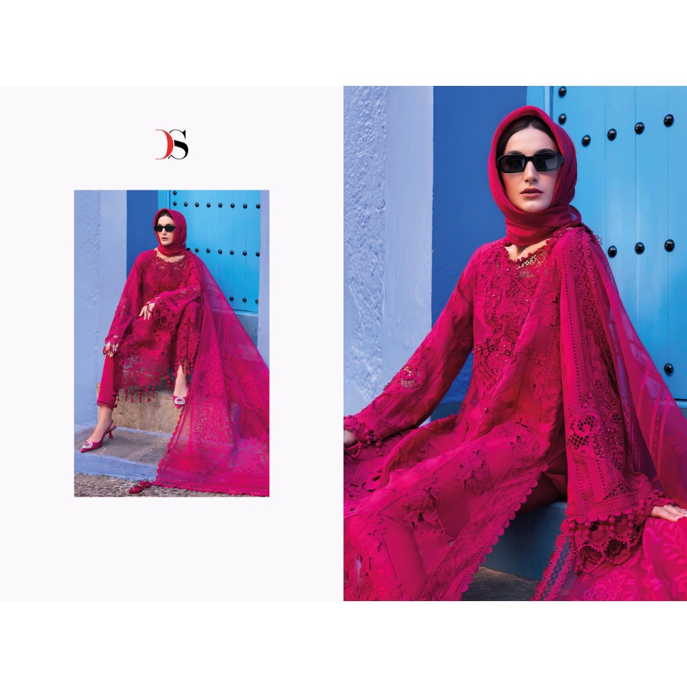 MARIA B VOYAGE LAWN 25 BY DEEPSY (Chiffon Dupatta)