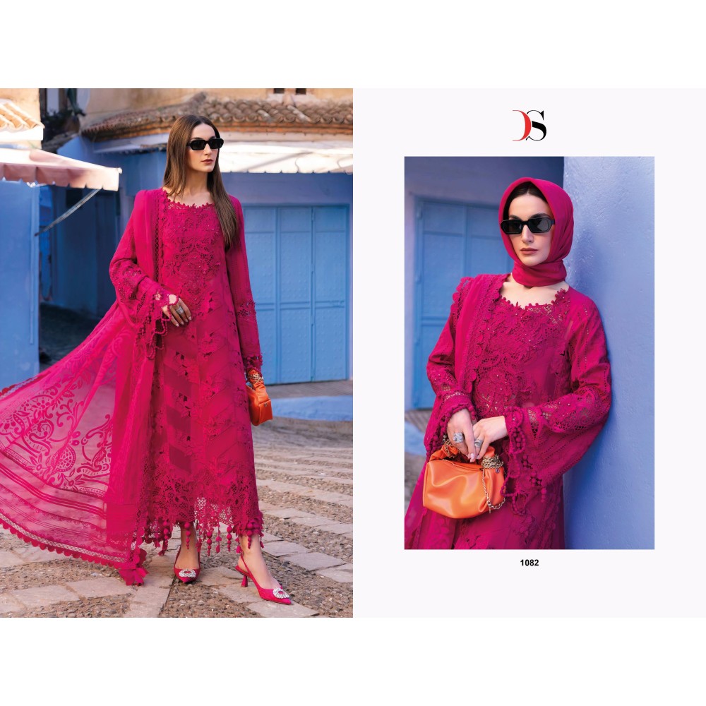MARIA B VOYAGE LAWN 25 BY DEEPSY (Chiffon Dupatta)