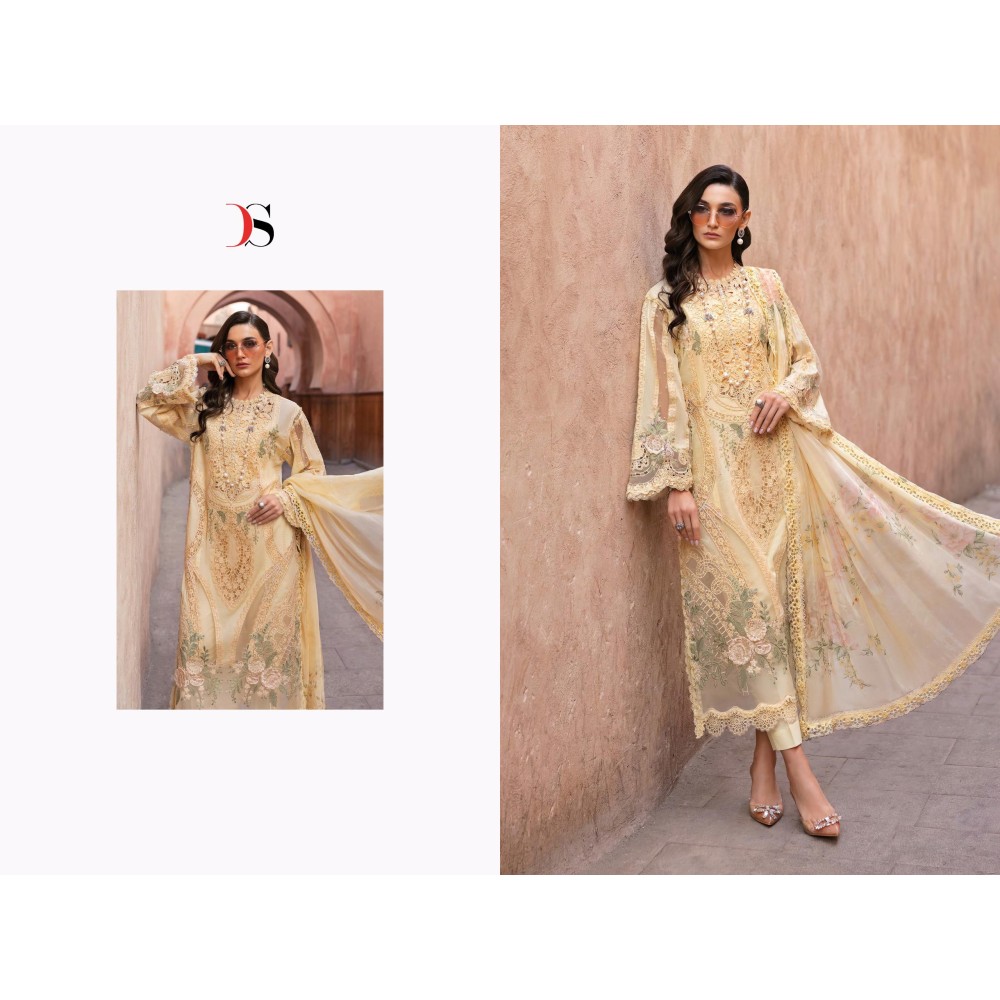 MARIA B VOYAGE LAWN 25 BY DEEPSY (Chiffon Dupatta)