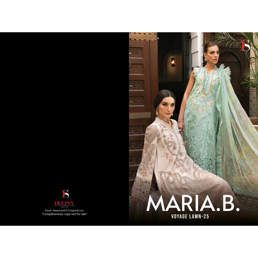 MARIA B VOYAGE LAWN 25 BY DEEPSY (Chiffon Dupatta)