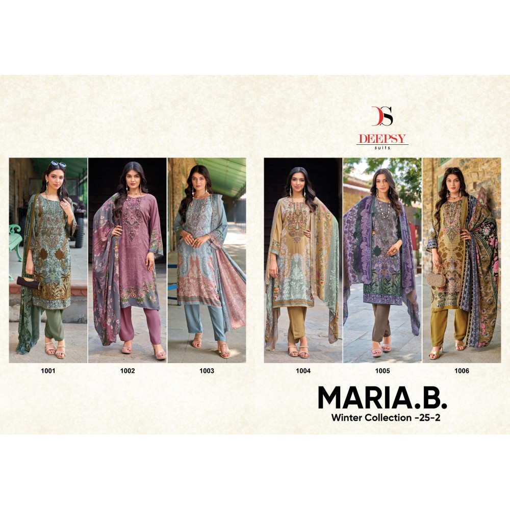 MARIA B WINTER COLLECTION 25-2 BY DEEPSY SUITS (winter Collection)