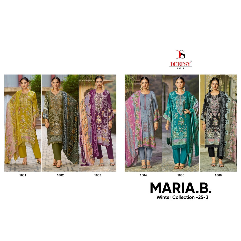 MARIA B WINTER COLLECTION 25-3 BY DEEPSY SUITS (winter Collection)