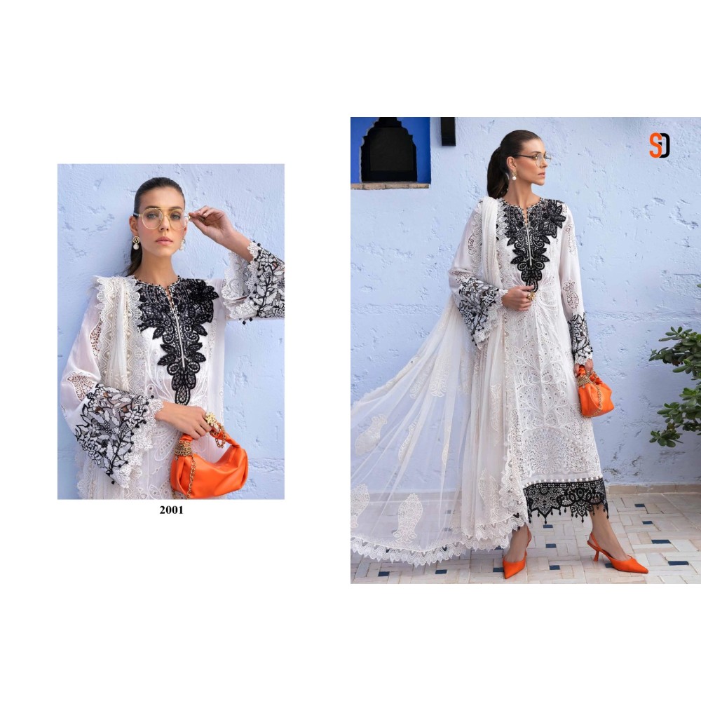 MARIA.B LAWN VOL 2 SHRADDHA (Cotton Dupatta)