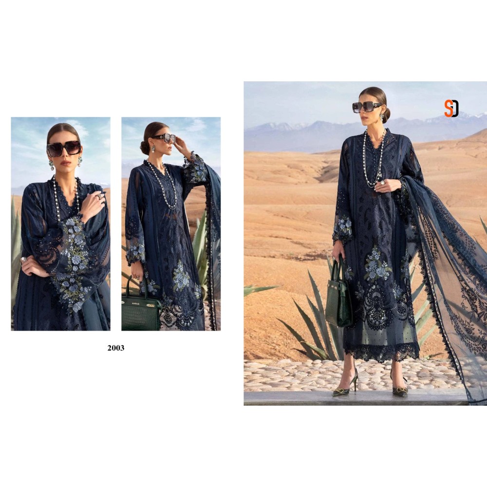 MARIA.B LAWN VOL 2 SHRADDHA (Cotton Dupatta)