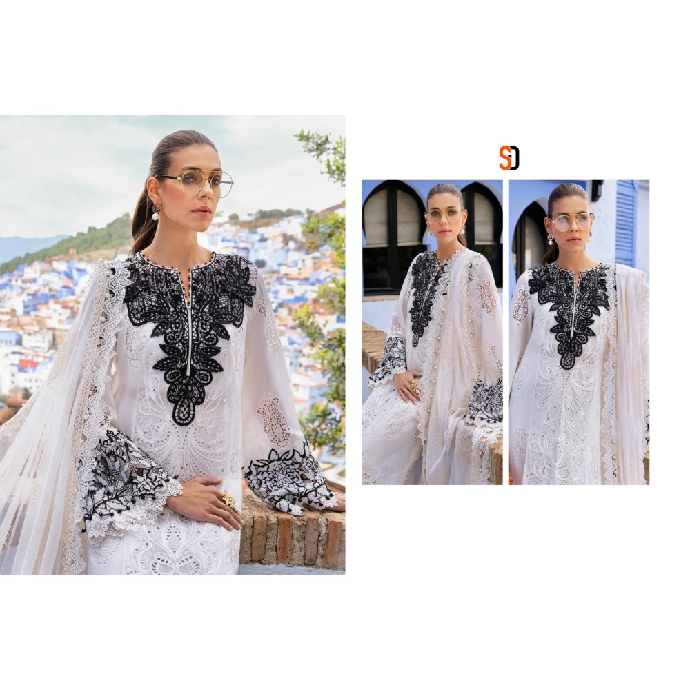 MARIA.B LAWN VOL 2 SHRADDHA (Cotton Dupatta)