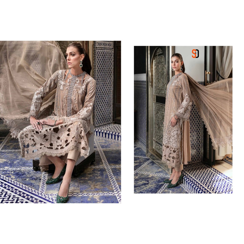 MARIA.B LAWN VOL 2 SHRADDHA (Cotton Dupatta)