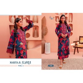 MARIAB FLORA VOL 1 SHREE  (Cotton Dupatta)