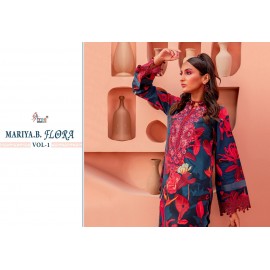 MARIAB FLORA VOL 1 SHREE  (Cotton Dupatta)