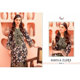 MARIAB FLORA VOL 1 SHREE  (Cotton Dupatta)