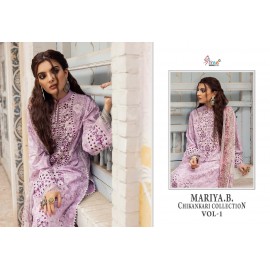 MARIYA B CHIKANKARI COLLECTION VOL 1 SHREE FAB (Cotton Dupatta)