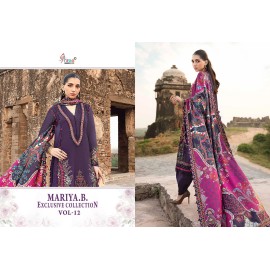 MARIYA B EXCLUSIVE COLLECTION VOL 12 SHREE (Cotton Dupatta)