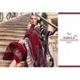 MARIYA B EXCLUSIVE COLLECTION VOL 7NX SHREE (Cotton Dupatta)