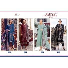 MARIYA B EXCLUSIVE COLLECTION VOL 7NX SHREE (Chiffon Dupatta)