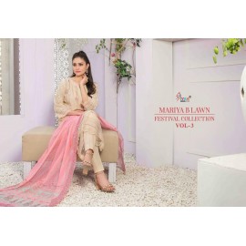 MARIYA B LAWN FESTIVAL COLLECTION VOL 3 SHREE FABS (Cotton Dupatta)