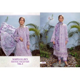 MARIYA B LAWN FESTIVAL COLLECTION VOL 5 SHREE FABS (Chiffon Dupatta)