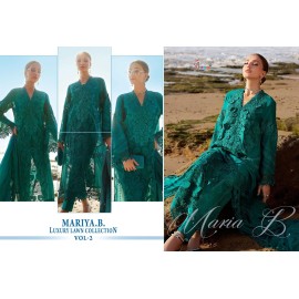 MARIYA B LUXURY LAWN COLLECTION VOL 2 SHREE FABS (Chiffon Dupatta)