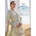 MARIYA B LUXURY LAWN COLLECTION VOL 2 SHREE FABS (Chiffon Dupatta)