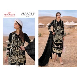 MARIYA B LUXURY LAWN COLLECTION VOL 3 AFROZEH (Cotton Dupatta)