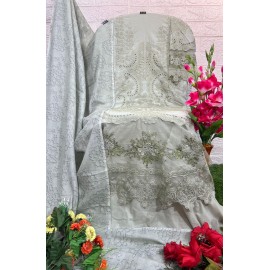 MARIYA B LUXURY LAWN COLLECTION VOL 3 AFROZEH (Cotton Dupatta)