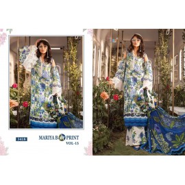 MARIYA B MPRINT VOL 15 SHREE FABS (Cotton Dupatta)