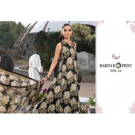 MARIYA B MPRINT VOL 15 SHREE FABS (Chiffon Dupatta)