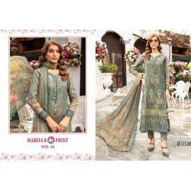 MARIYA B MPRINT VOL 16 SHREE FABS (Cotton Dupatta)