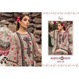 MARIYA B MPRINT VOL 16 SHREE FABS (Cotton Dupatta)