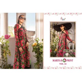 MARIYA B MPRINT VOL 16 SHREE FABS (Cotton Dupatta)