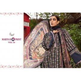 MARIYA B MPRINT VOL 16 SHREE FABS (Chiffon Dupatta)